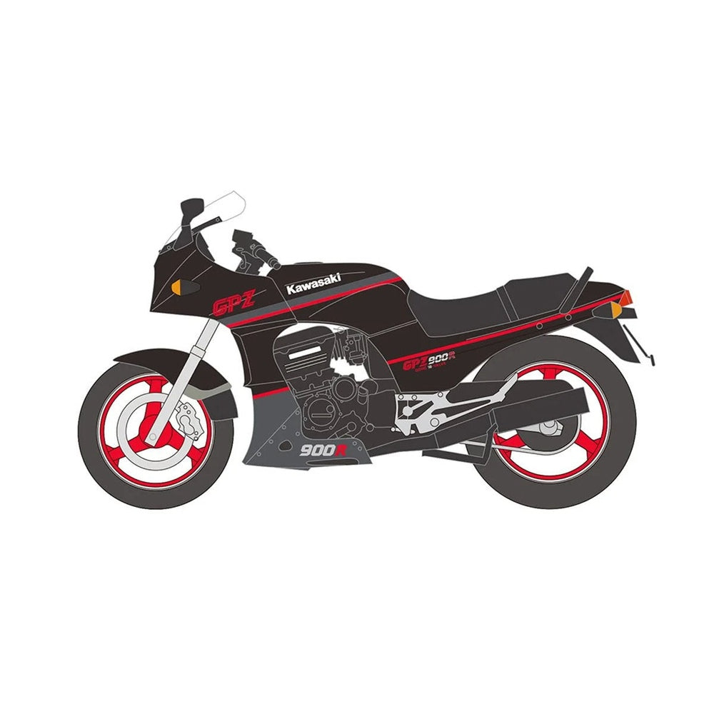 Vintage Bike Kit Vol. 9 - Kawasaki GPZ 900R 1/24