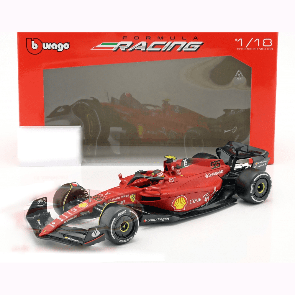 F1 Ferrari F1-75 #55 2022 - Carlos Sainz 1/18
