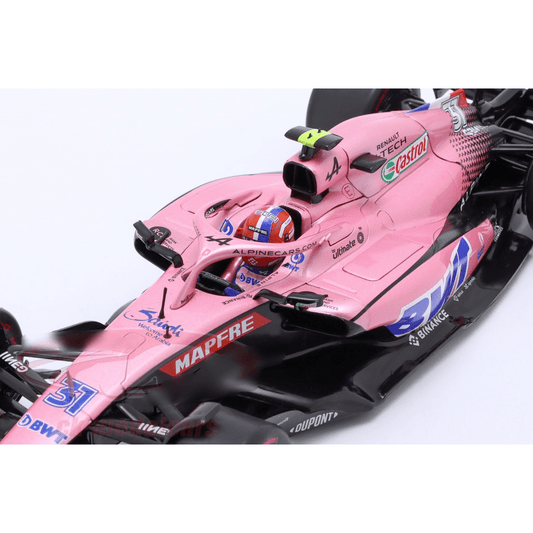 F1 Alpine A522 #31 (2022) Arabia Saudita GP - Esteban Ocon 1/18
