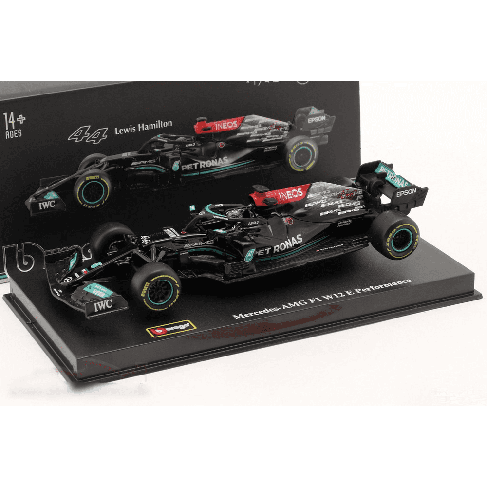 F1 Mercedes AMG W12 #44 2021 - Lewis Hamilton c/Piloto 1/43
