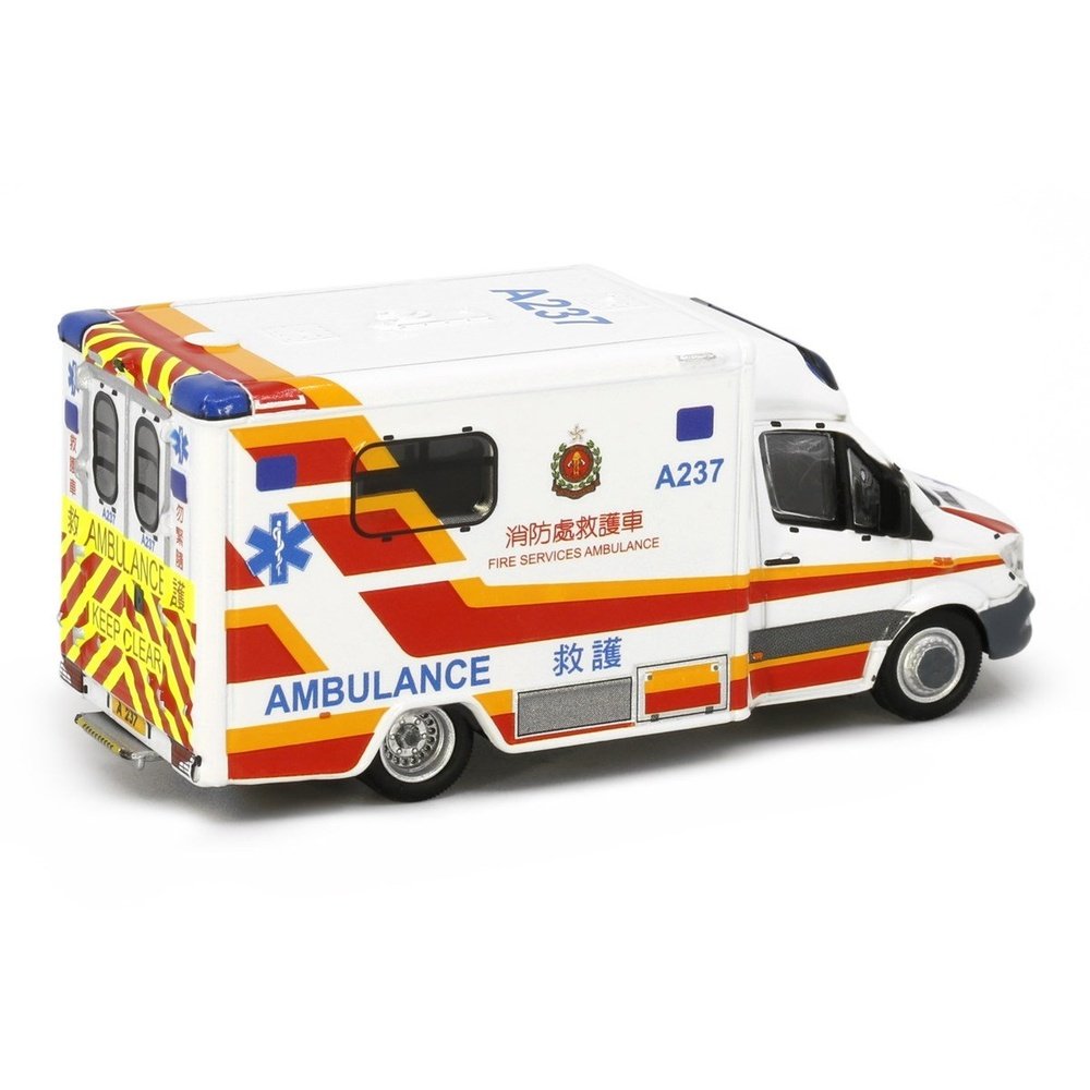 2018 Mercedes-Benz Sprinter FL HKFS Ambulance 1/76