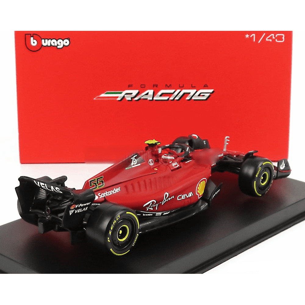 F1 Ferrari F1-75 #55 2022 - Carlos Sainz Jr. c/Piloto 1/43