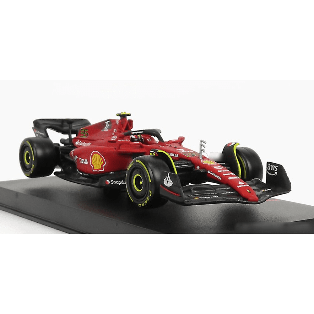 F1 Ferrari F1-75 #55 2022 - Carlos Sainz Jr. c/Piloto 1/43
