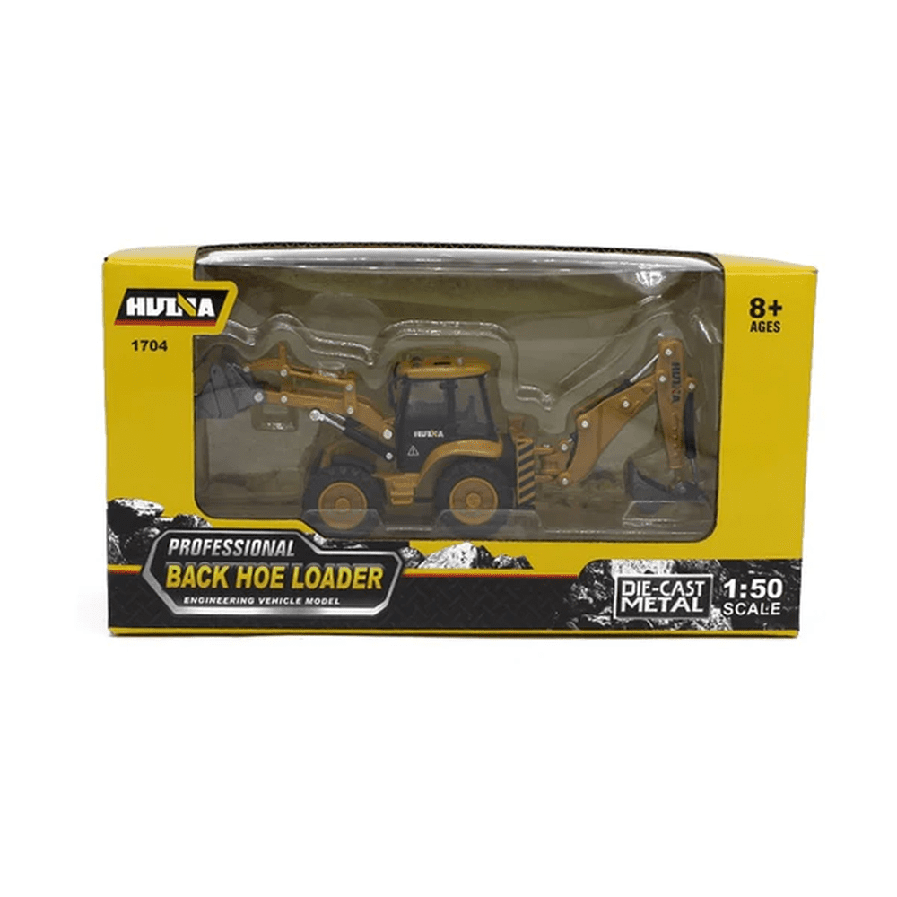 Huina Professional Back Hoe Loader 1704 1/50