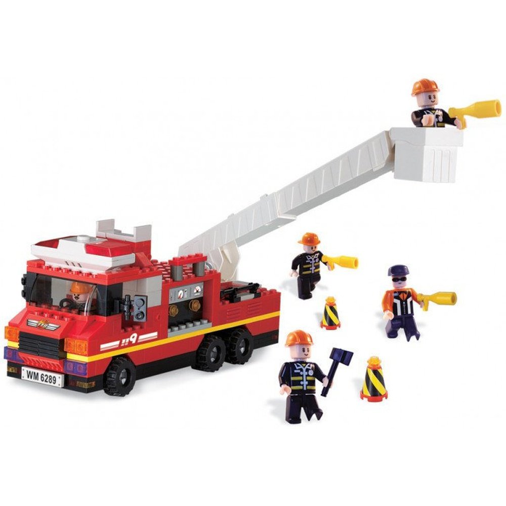 Bloques de Construcción- Camión Bomberos 240 Piezas