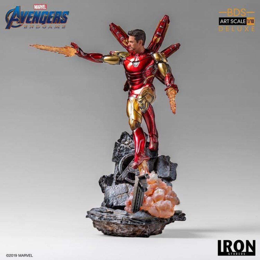 Avengers: Endgame - Battle Diorama Series Iron Man Mark LXXXV Deluxe Art Scale Limited Edition 1/10