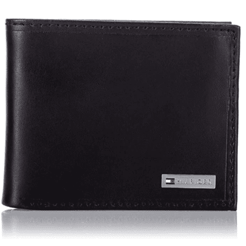 Tommy Hilfiger - Billetera para Hombre Bifold Negro