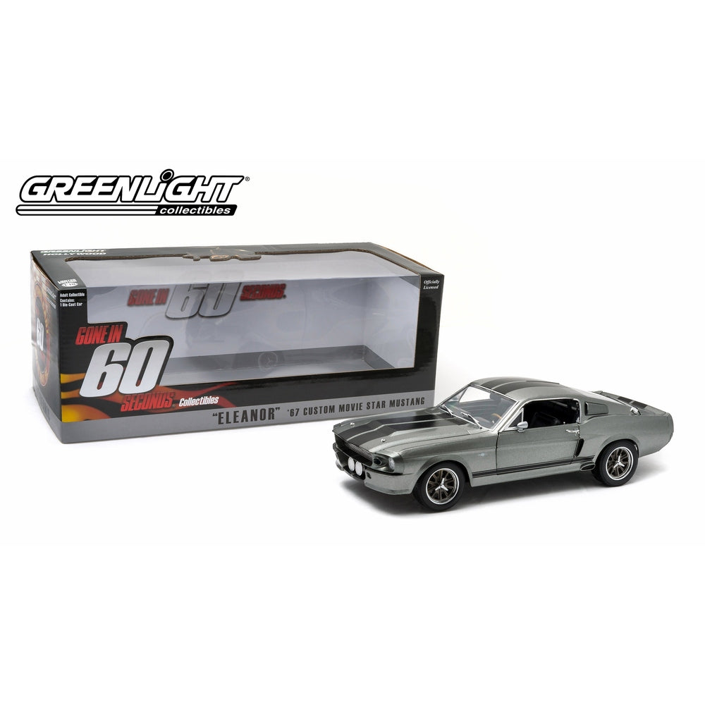 GONE IN 60 SECONDS - "ELEANOR" 1967 CUSTOM FORD MUSTANG 1/18