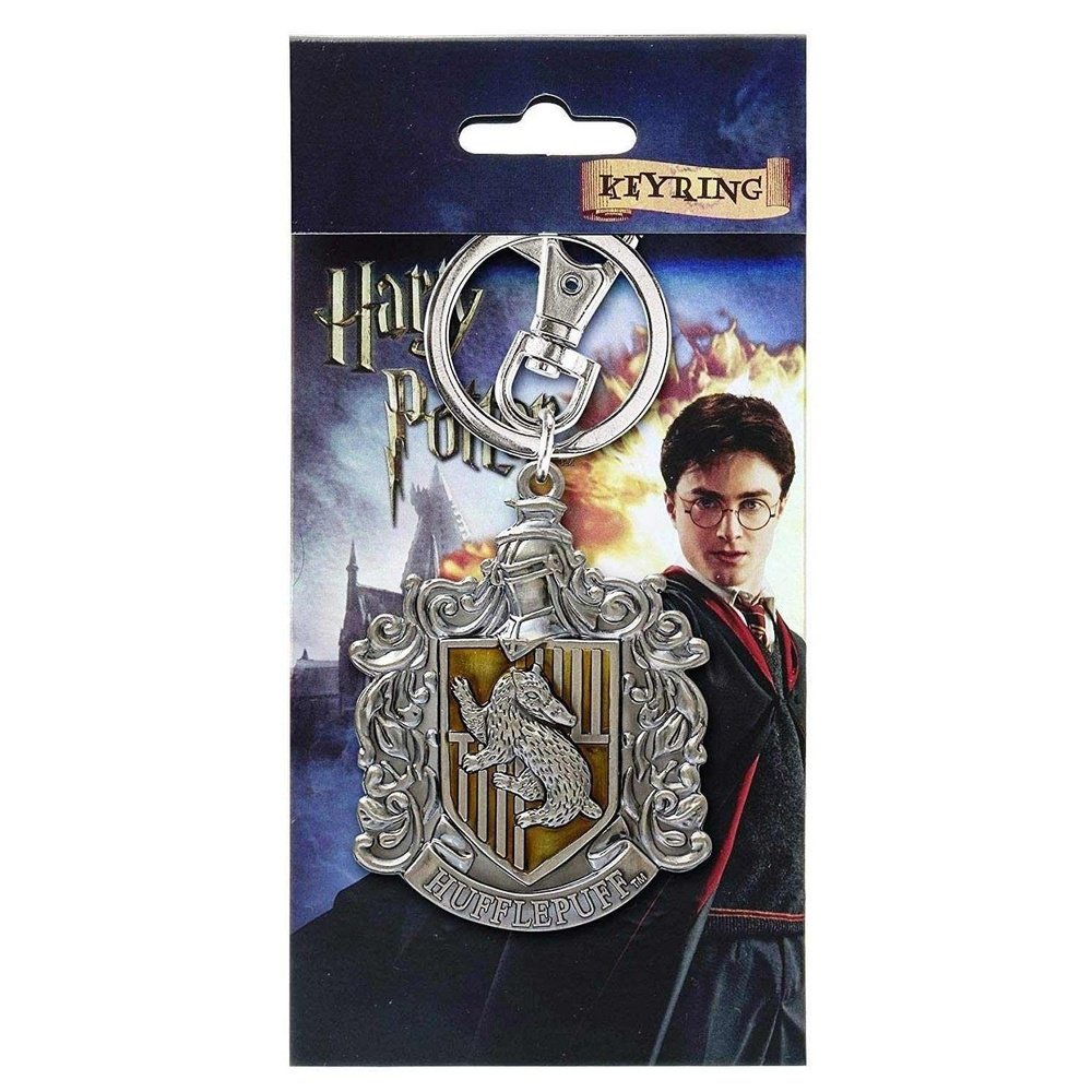 HARRY POTTER - LLAVERO HUFFLEPUFF CREST toysmaster