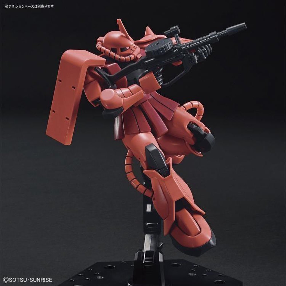 HGUC #234 Gundam MS-06S Zaku II Char Aznable Custom 1/144
