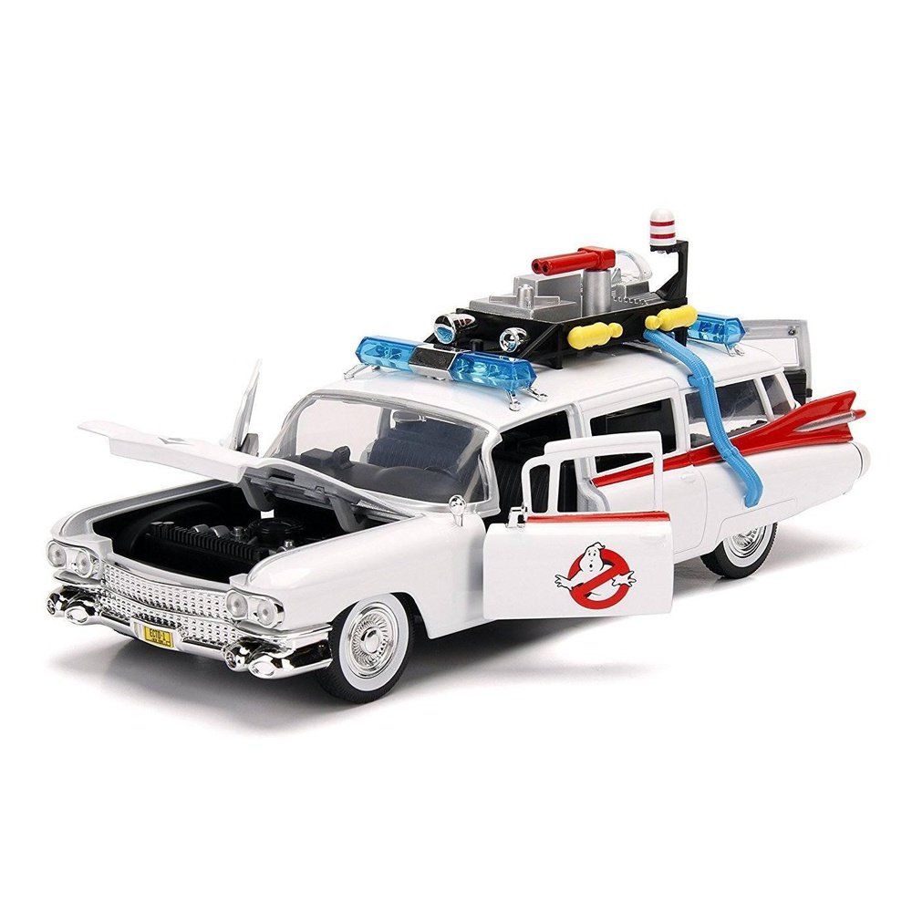 Hollywood Rides: Cadillac Ambulance "Ghostbusters Ecto-1" 1/24