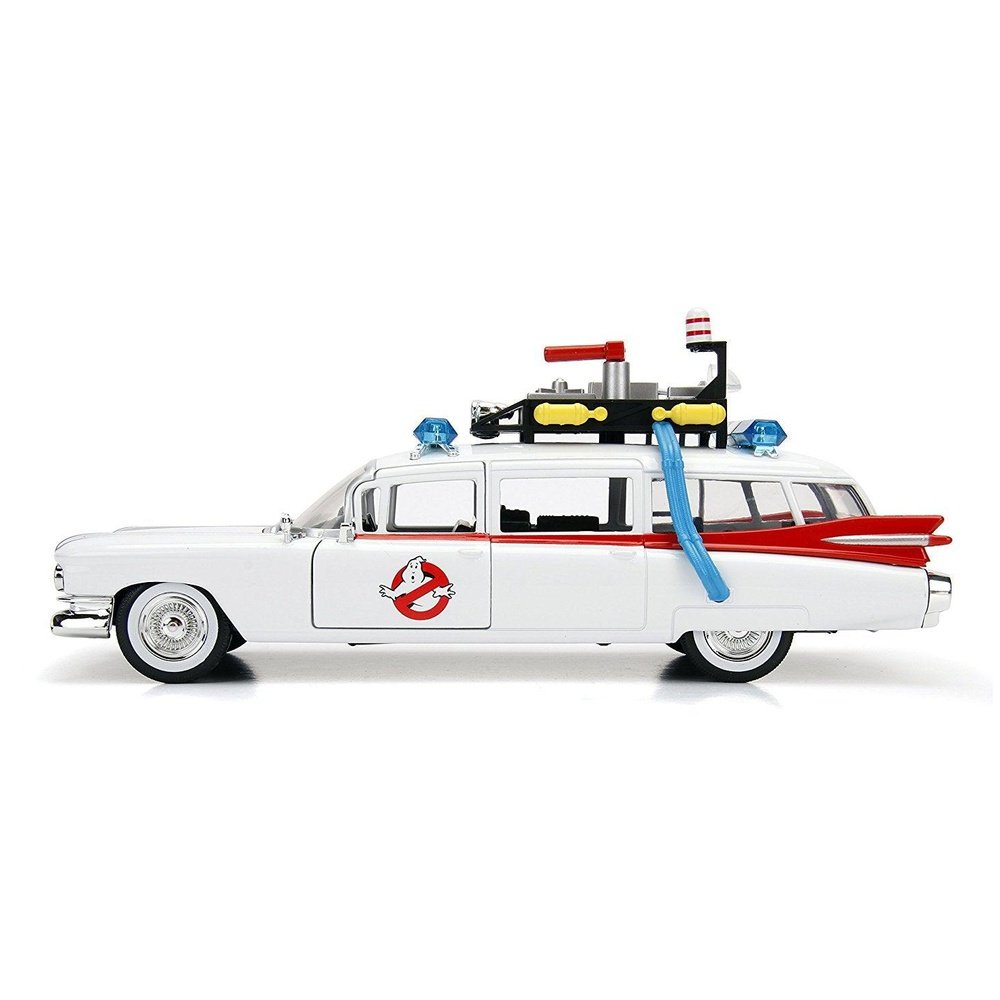 Hollywood Rides: Cadillac Ambulance "Ghostbusters Ecto-1" 1/24