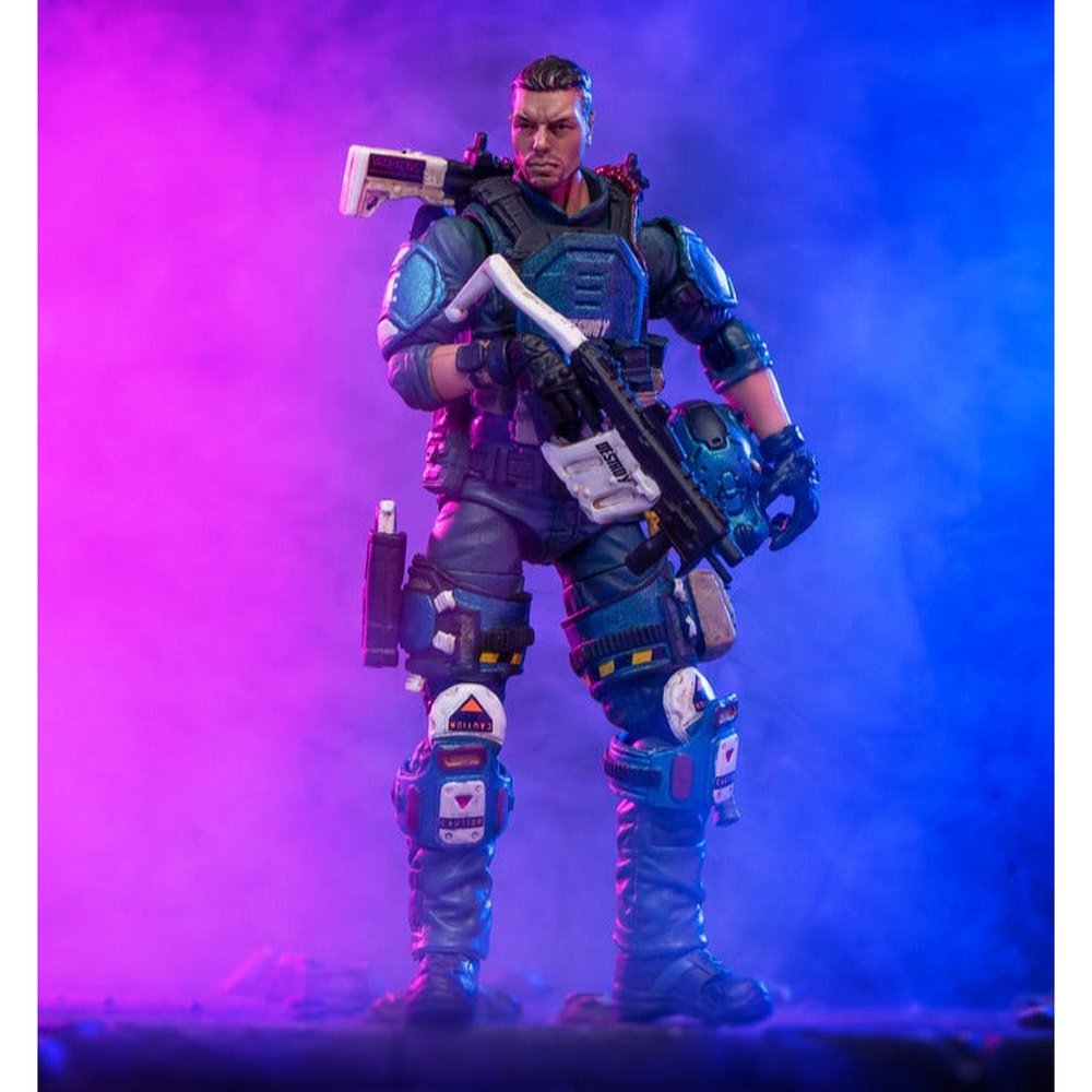 Hardcore Coldplay US Army Airborne Division Blue Falcon 1/18 toysmaster