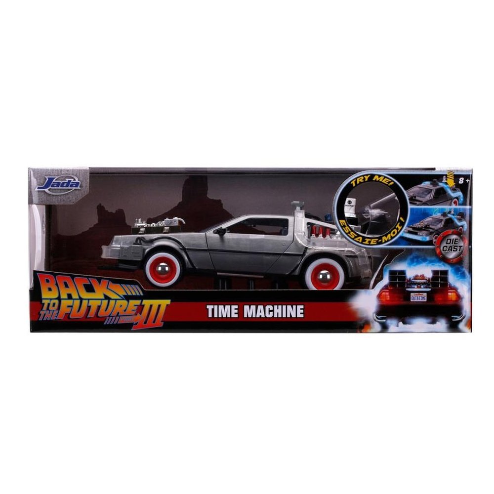 Hollywood Rides: Back to the Future III - DeLorean Time Machine 1/24 toysmaster