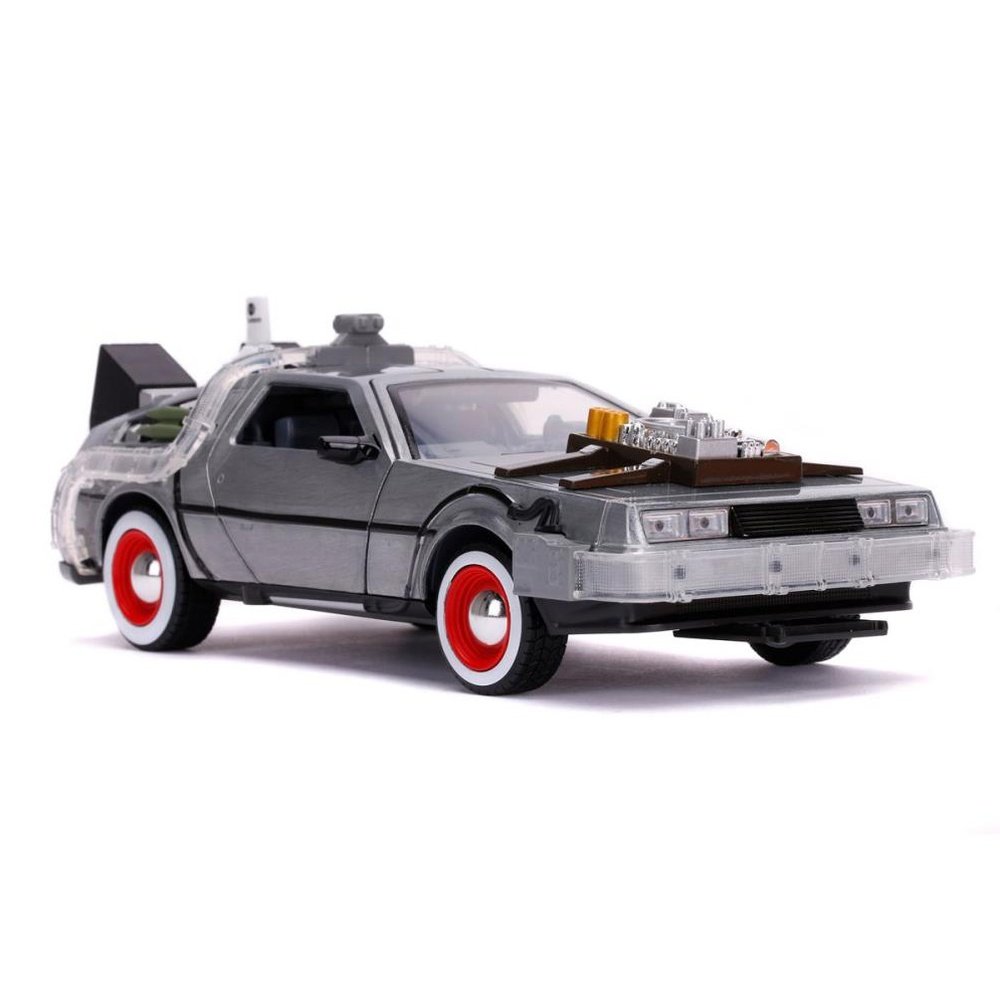 Hollywood Rides: Back to the Future III - DeLorean Time Machine 1/24 toysmaster