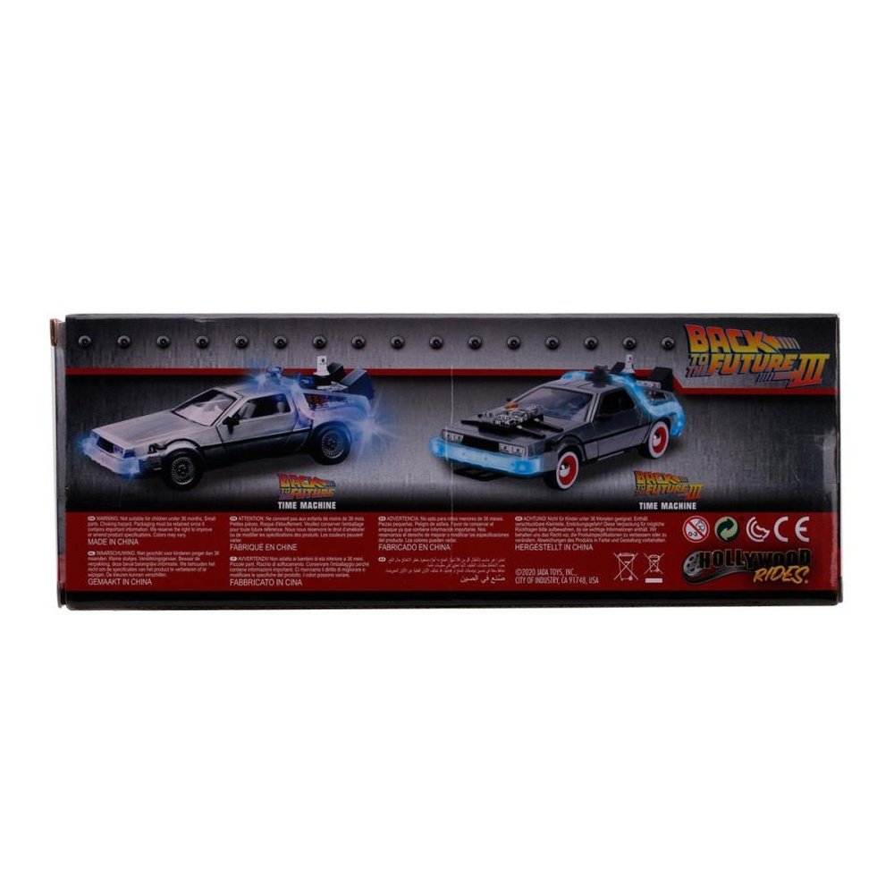 Hollywood Rides: Back to the Future III - DeLorean Time Machine 1/24 toysmaster