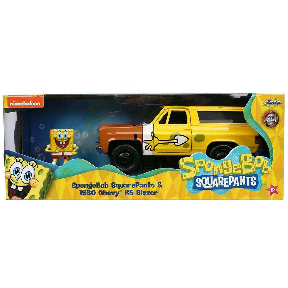 Hollywood Rides - SpongeBob Square & 1980 Chevy K5 Blazer 1/32