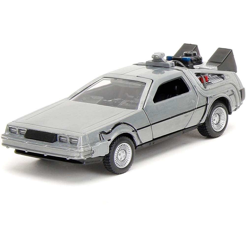 Back to the Future - Time Machine Delorean Set 3-Pack 1/32