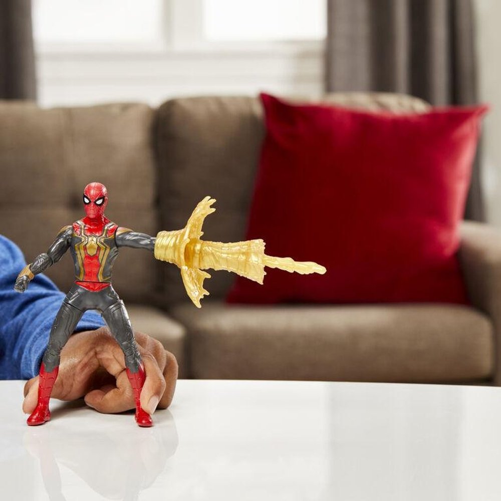 Marvel Deluxe Web Spin Spider-Man toysmaster