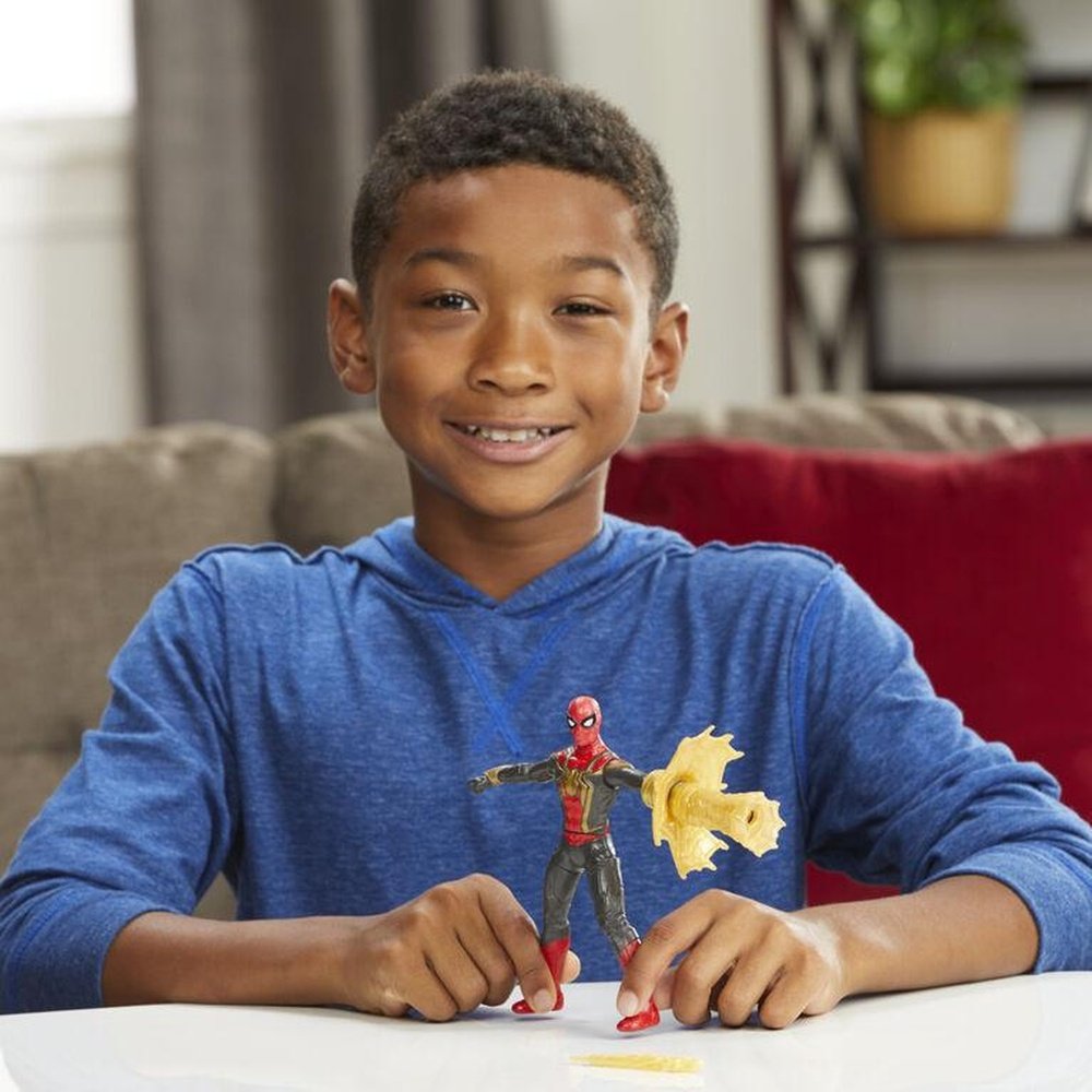 Marvel Deluxe Web Spin Spider-Man toysmaster