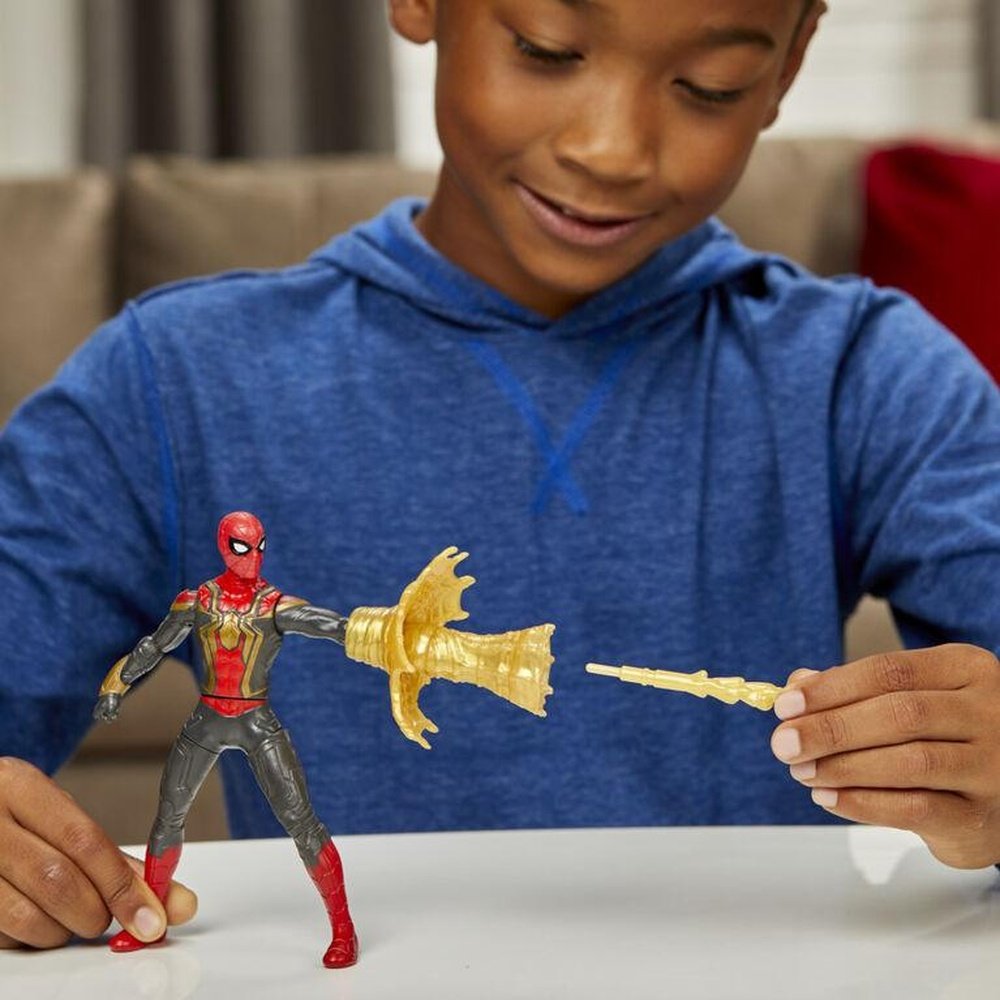 Marvel Deluxe Web Spin Spider-Man toysmaster