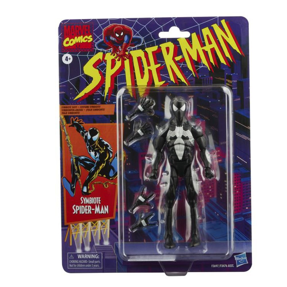 Marvel Legends Spider-Man Retro Collection Symbiote Spider-Man