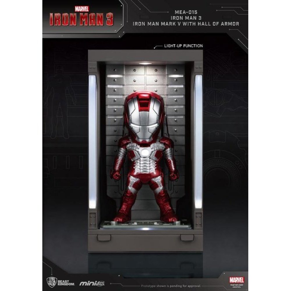 Mini Egg Attack MEA-015 - 3: Iron Man Mark V & Hall of Armor PX Previews Exclusive toysmaster