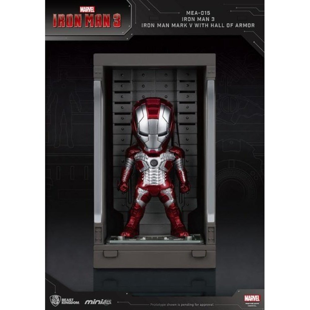 Mini Egg Attack MEA-015 - 3: Iron Man Mark V & Hall of Armor PX Previews Exclusive toysmaster