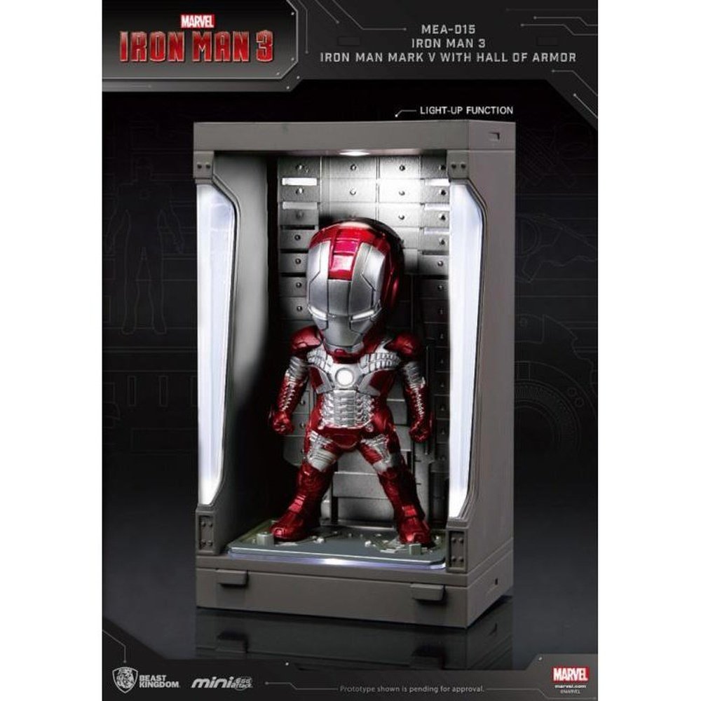 Mini Egg Attack MEA-015 - 3: Iron Man Mark V & Hall of Armor PX Previews Exclusive toysmaster
