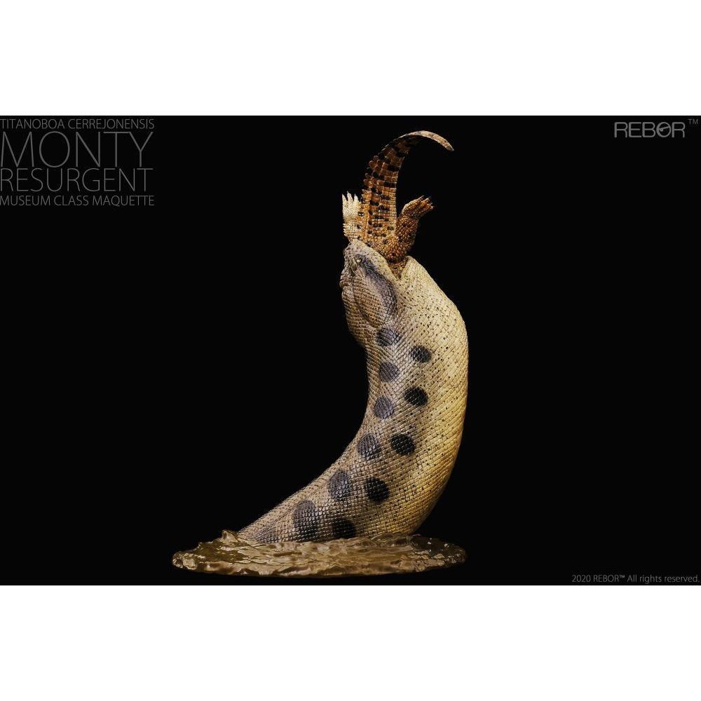 Museum Class Maquette Titanoboa Cerrejonensis ''Monty Resurgent'' toysmaster