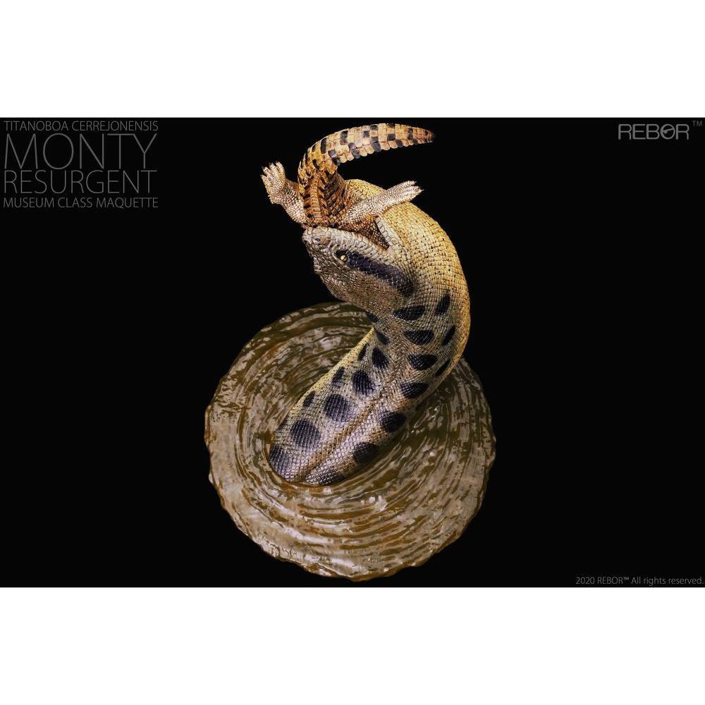 Museum Class Maquette Titanoboa Cerrejonensis ''Monty Resurgent'' toysmaster
