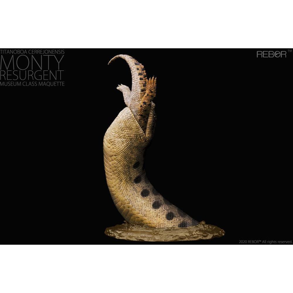 Museum Class Maquette Titanoboa Cerrejonensis ''Monty Resurgent'' toysmaster