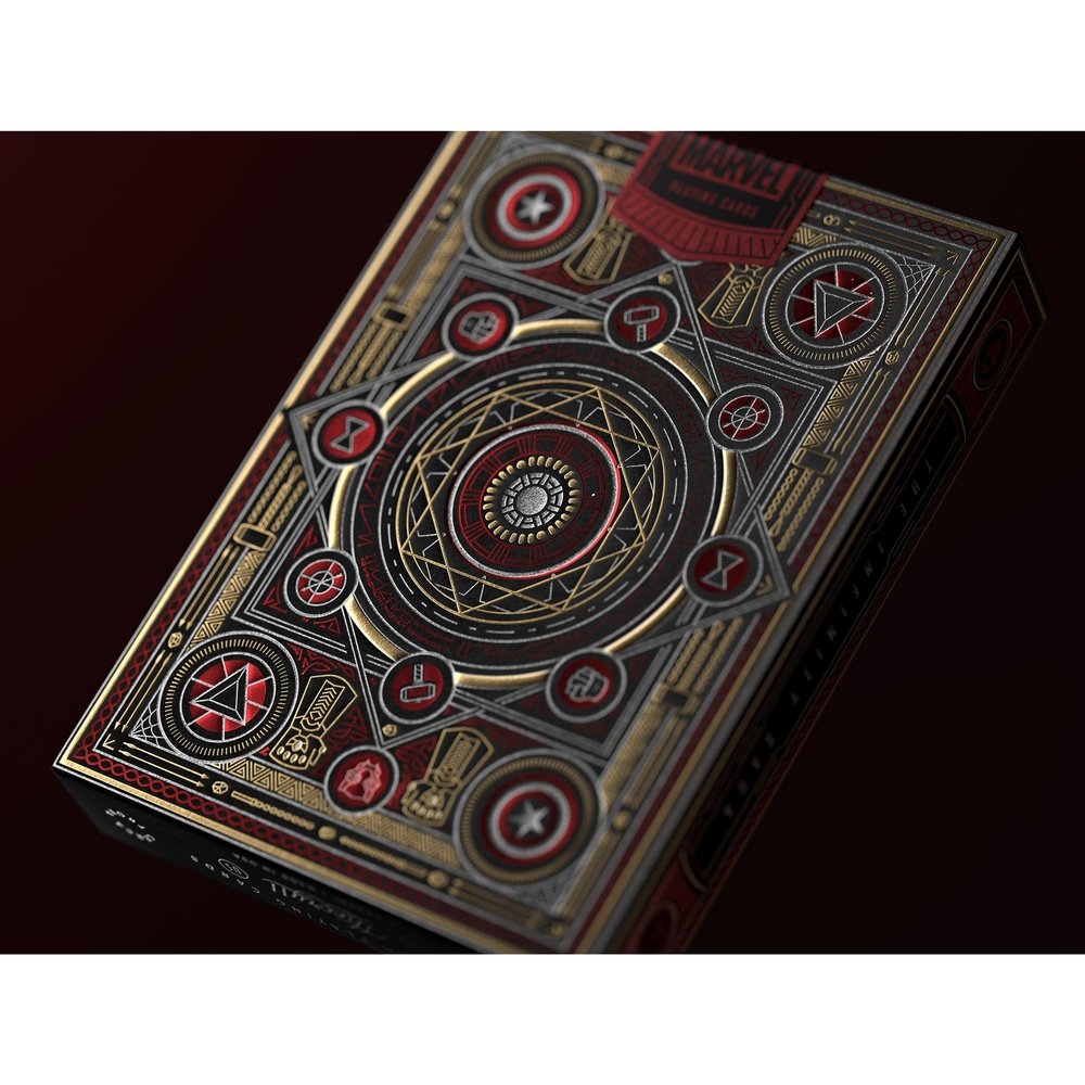 Naipes Premium - Avengers 'The Infinity Saga' Red Edition toysmaster