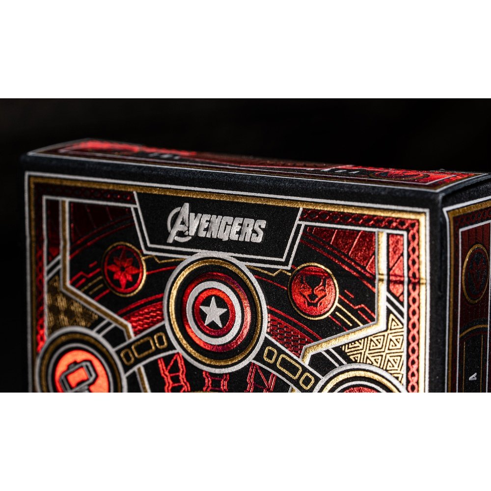 Naipes Premium - Avengers 'The Infinity Saga' Red Edition toysmaster