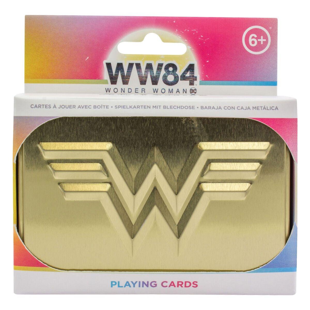 Naipes Premium - Wonder Woman Caja Metálica