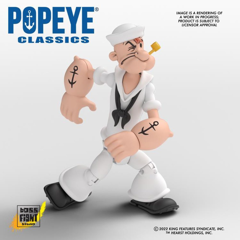 *PRE-VENTA* Classics - Popeye White Sailor Suit toysmaster