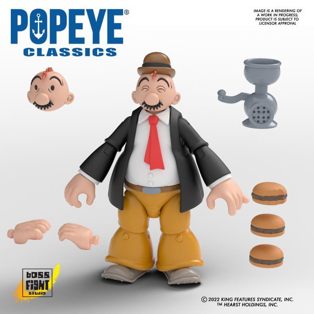 *PRE-VENTA* Popeye Classics - J. Wellington Wimpy toysmaster