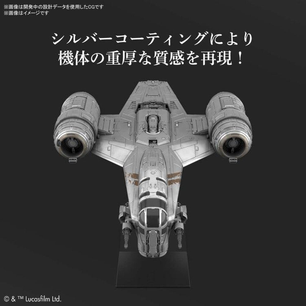 The Mandalorian Razor Crest Silver Coating Ver. Model Kit
