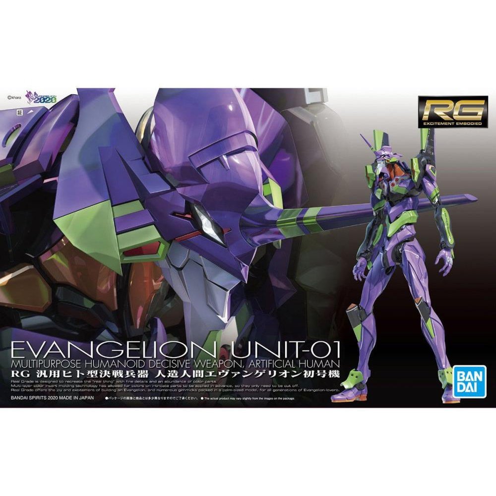 RG Rebuild of Evangelion EVA Unit 01 Model Kit 1/144