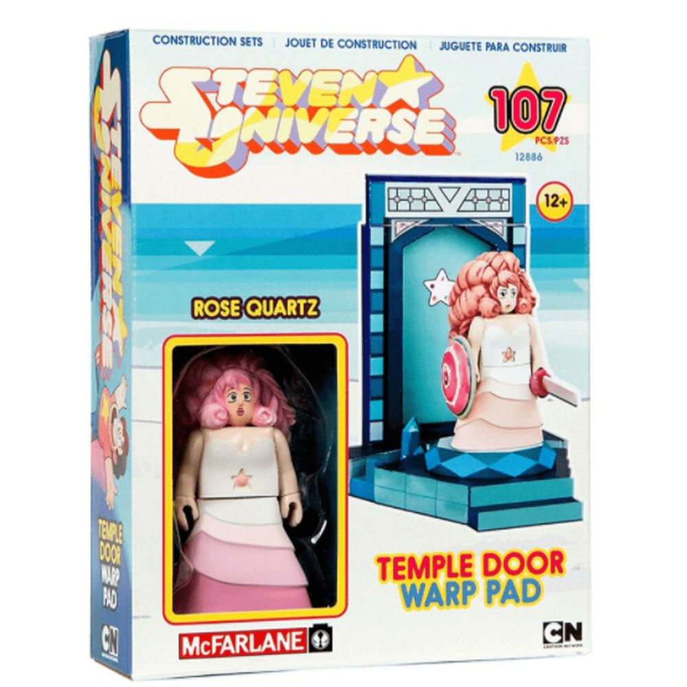 Steven Universe - Temple Door Warp Pad con Rose Quartz Set de Construcción
