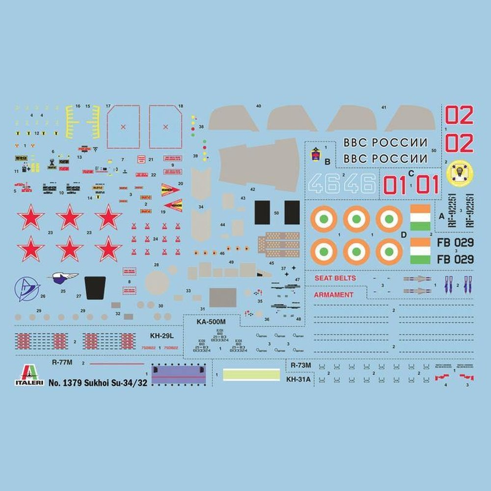 Sukhoi Su-34 / Su-32 FN Model Kit 1/72