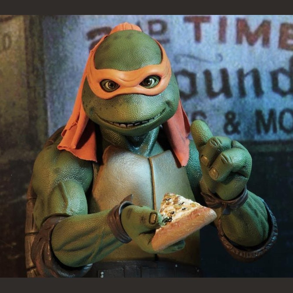 TMNT 1990 Movie Michelangelo 1/4