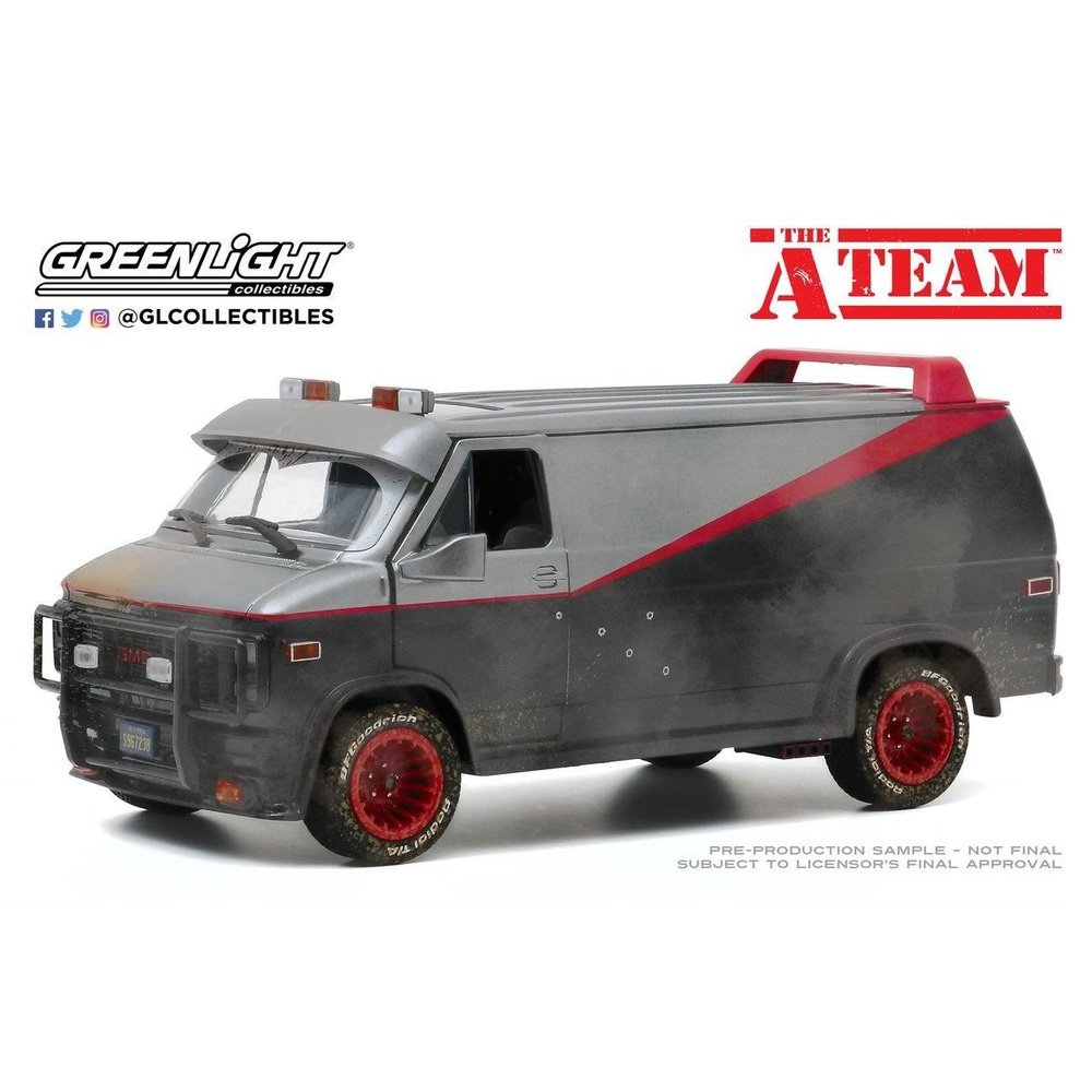 The A-Team - 1983 GMC Vandura Dirty Ver. 1/24