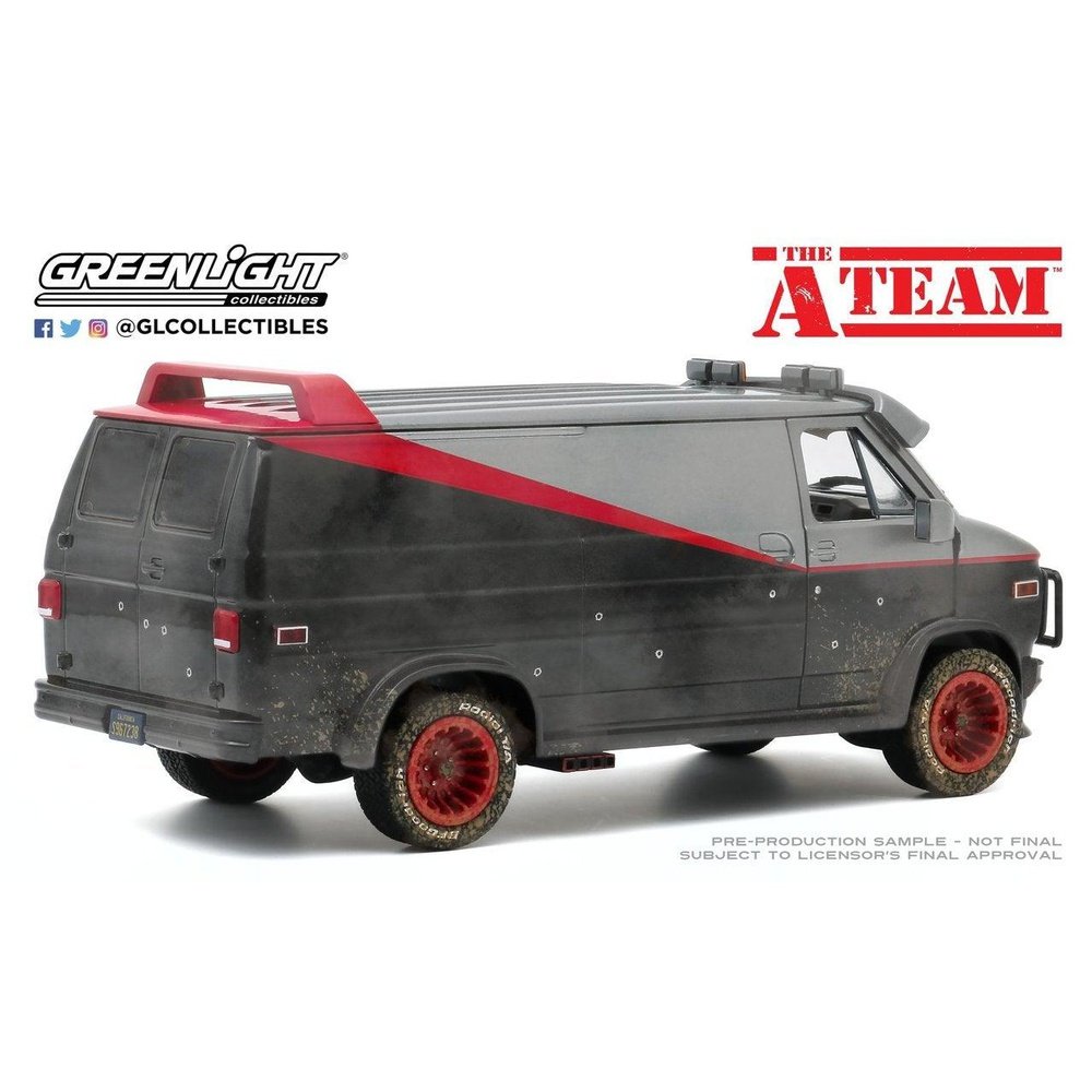 The A-Team - 1983 GMC Vandura Dirty Ver. 1/24
