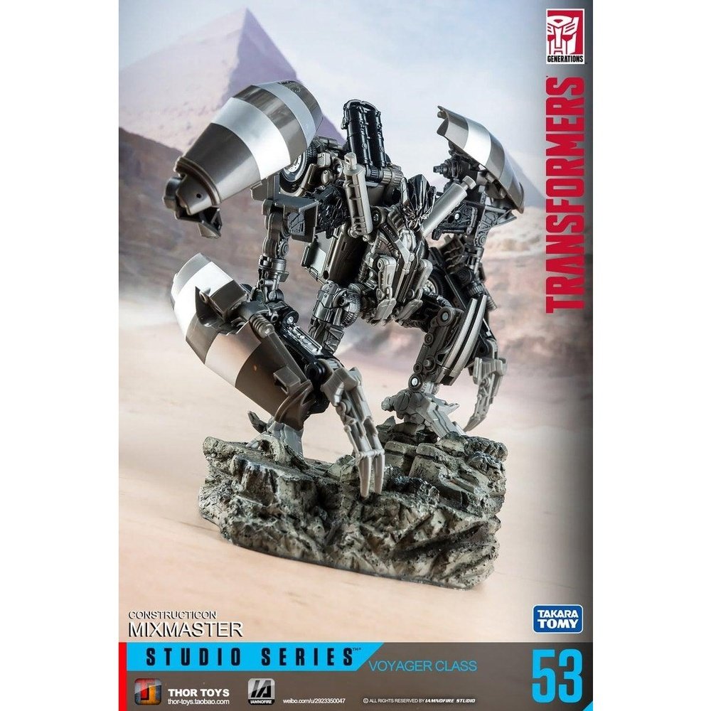 Transformers Studio Series 53: Voyager Mixmaster toysmaster