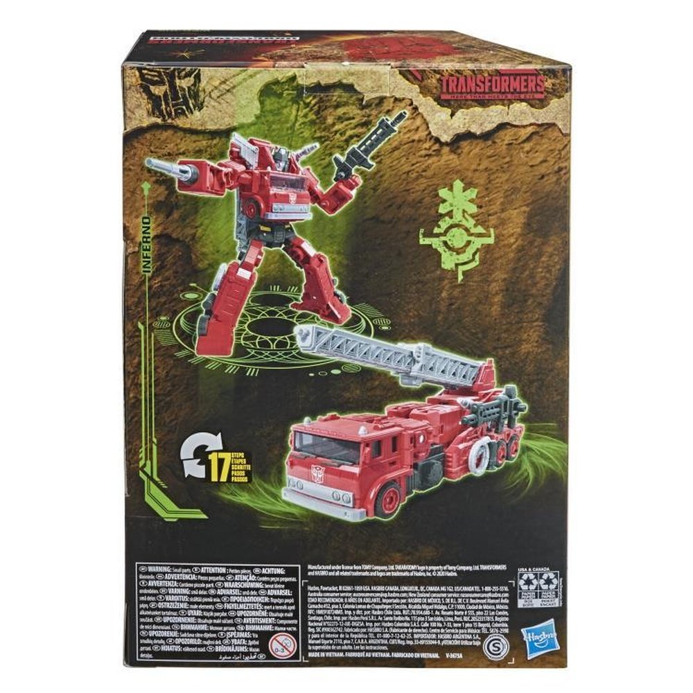 Transformers War for Cybertron: Kingdom Voyager Inferno toysmaster