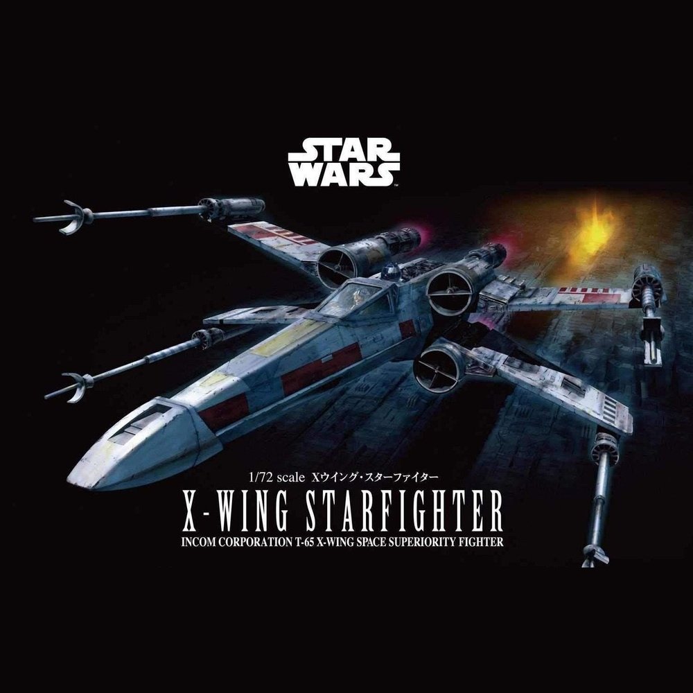 Star Wars X-Wing Fighter Model Kit 1/72