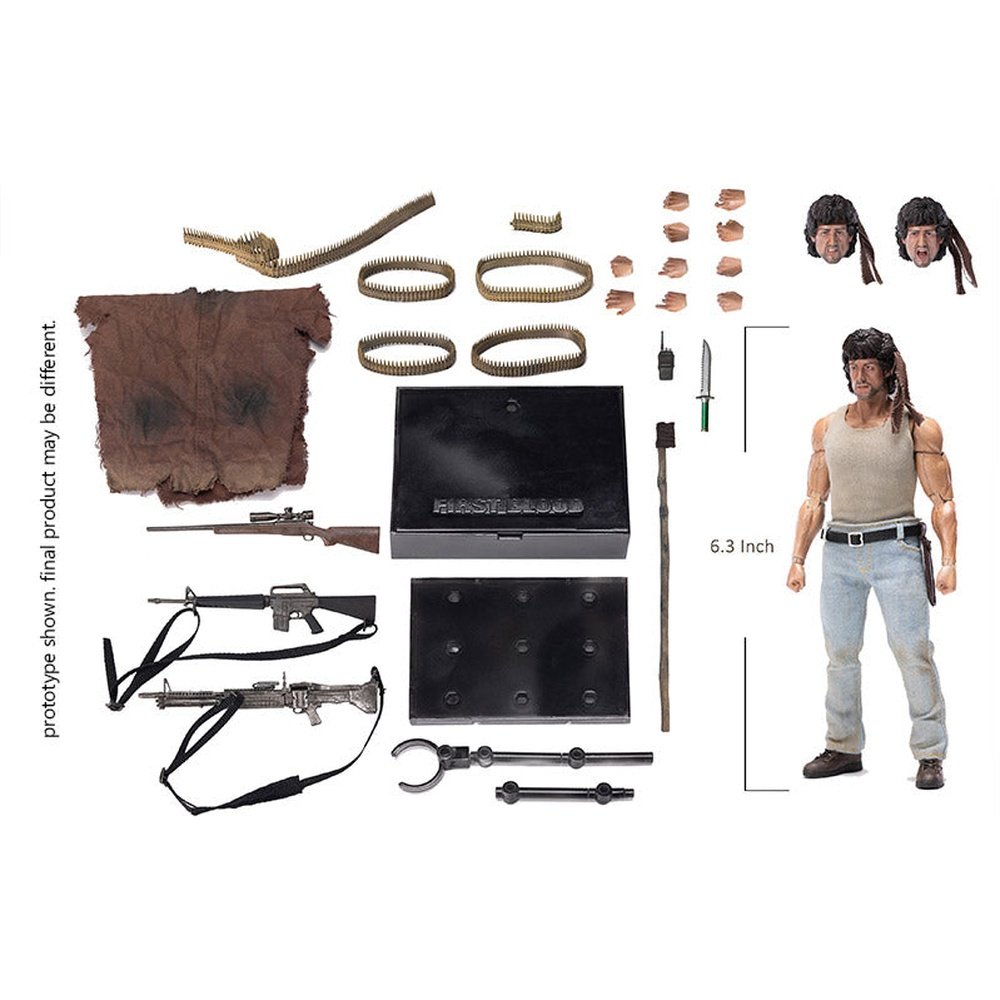 First Blood Exquisite Super Series John Rambo PX Previews Exclusive 1/12
