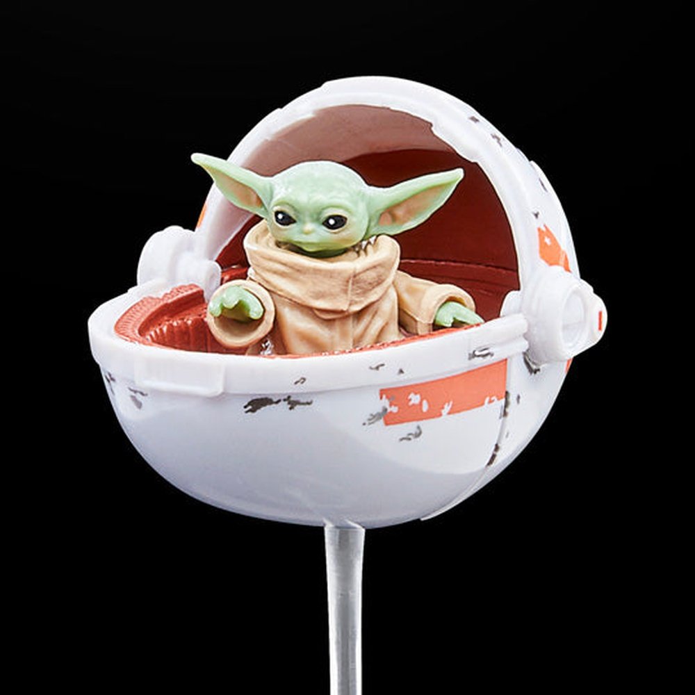 Star Wars: The Black Series 6" Grogu with Pram The Mandalorian