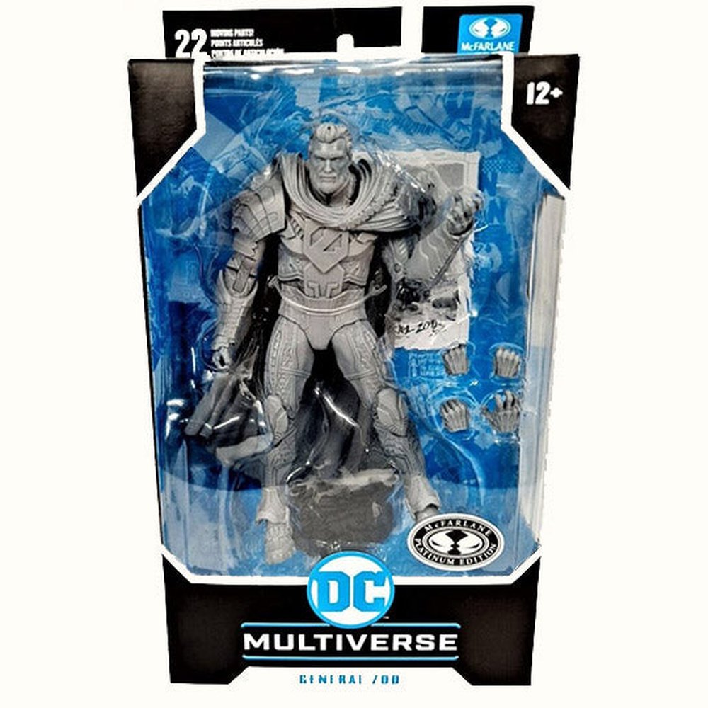 DC Multiverse Rebirth General Zod Platinum Chase